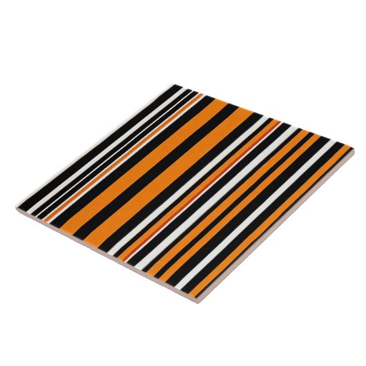Herfst Trendy Sinaasappel Luxe Collectie Tegeltje (Zijkant)