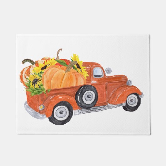 Herfst Truck 1 Deurmat (Voorkant)