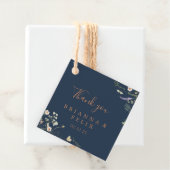 Herfst Tuin Wildflower Wedding Favoriet Labels (In situ)