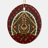 Herfst Turkey Ornament (Links)