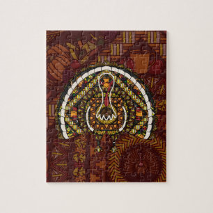 Herfst Turkey Puzzle Legpuzzel