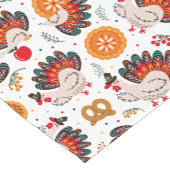 Herfst Turkije Decor Korte Tafelloper (Hoek)