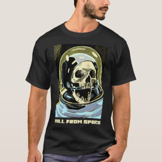 Herfst uit de ruimte Skelet Astronaut Night Sky Ho T-shirt