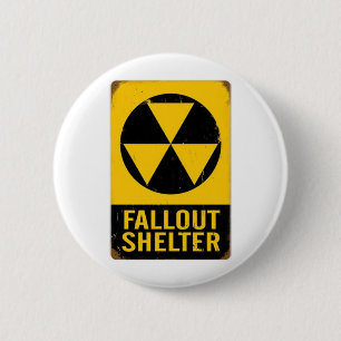 HERFST UIT SHELTER RONDE BUTTON 5,7 CM