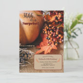 Herfst Uitnodiging (Staand voorkant)