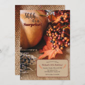 Herfst Uitnodiging (Voorkant / Achterkant)