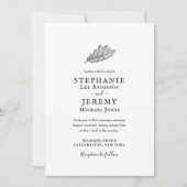  herfst Uitnodiging tot bruiloft (Voorkant)