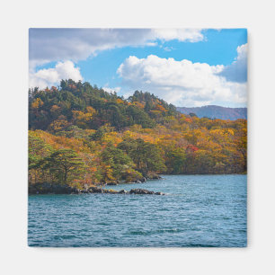 Herfst Uitzicht rond Towada Japan Magneet