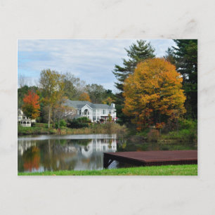 Herfst Upstate NY Briefkaart