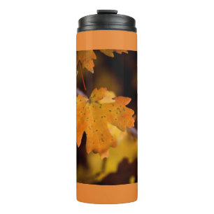 Herfst valt thermosbeker
