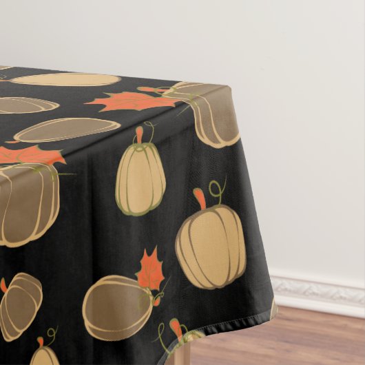 Herfst van de pompoenoogst Halloween Tablecloth Tafelkleed (Voorbeeld)