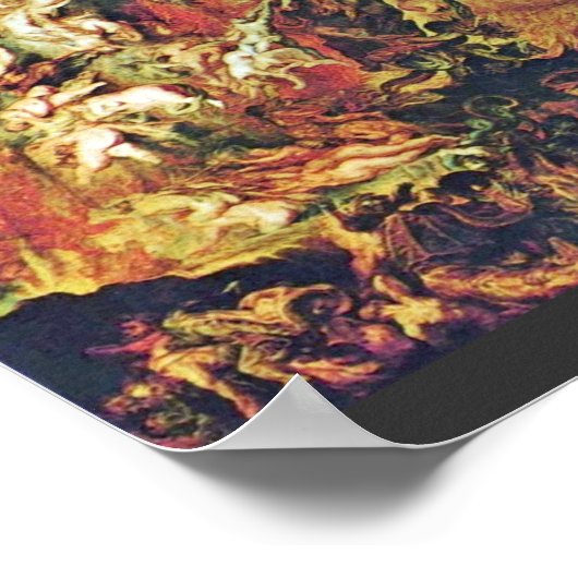 Herfst van de schade van Rubens Peter Paul Poster (Hoek)