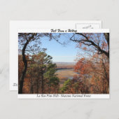 Herfst van een heupriem briefkaart (Voorkant / Achterkant)