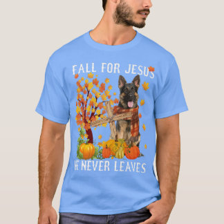 Herfst van Shepherd Autumn voor Jezus die hij nooi T-shirt