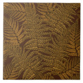 Herfst varen op bruin tegeltje (Voorkant)