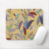 Herfst verlaat Mosaic Mousepad Muismat (Met muis)