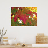 Herfst Verlaat voor Herfst Poster (Keuken)