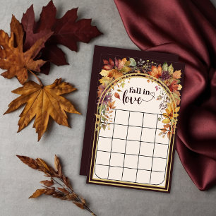 Herfst verliefd op Baby Autumn Leaves Shower Game