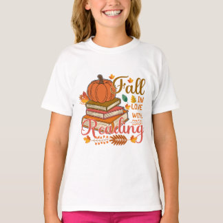 HERFST VERLIEFD OP LEZEN T-SHIRT
