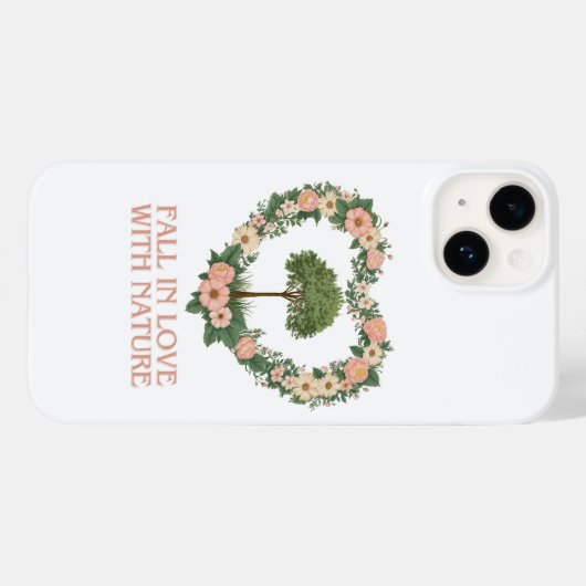 Herfst verliefd op Natuur Case-Mate iPhone Case (Achterkant (horizontaal))