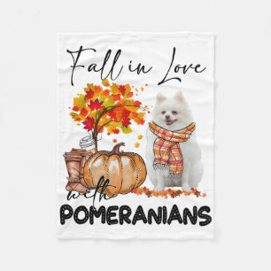 Herfst verliefd op pompoenen Herfst pompoen thanks Fleece Deken