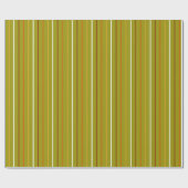 Herfst Vertical Gestreepte Cadeaupapier (Vlak)