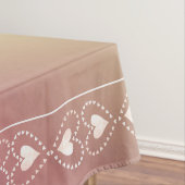 Herfst Verweerde steen en Keltisch Kruis met harte Tafelkleed (Voorbeeld)