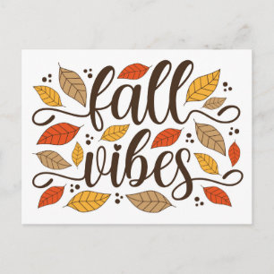 Herfst Vibes Briefkaart