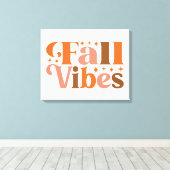 Herfst Vibes Canvas Afdruk (Insitu (Houten vloer))