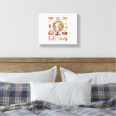 Herfst Vibes Canvas Afdruk (Insitu (Slaapkamer))