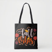 Herfst Vibes Canvas tas (Voorkant)
