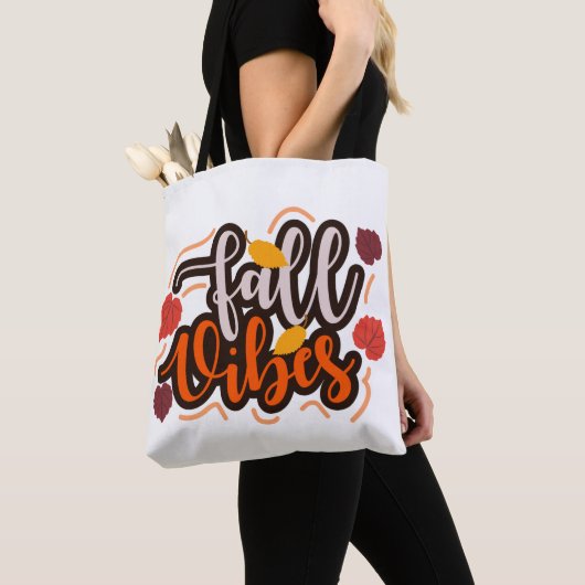 Herfst Vibes Canvas tas (Dichtbij)