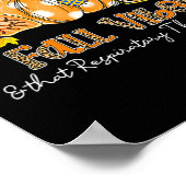 Herfst vibes en die ademhalingstherapie leven long poster (Hoek)