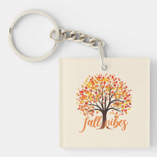 Herfst Vibes – Gezellige Herfst Sleutelhanger