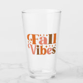 Herfst Vibes Glas (Voorkant)