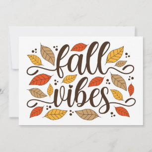 Herfst Vibes Kaart