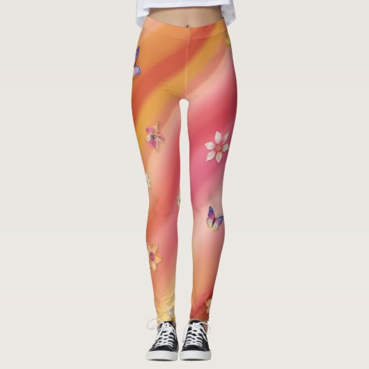 Herfst Vibes Leggings (Voorkant)