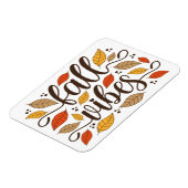 Herfst Vibes Magneet (Linkerzijde)