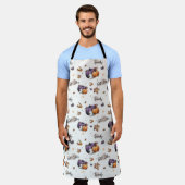 Herfst vibes naadloos patroon schort (Gedragen)