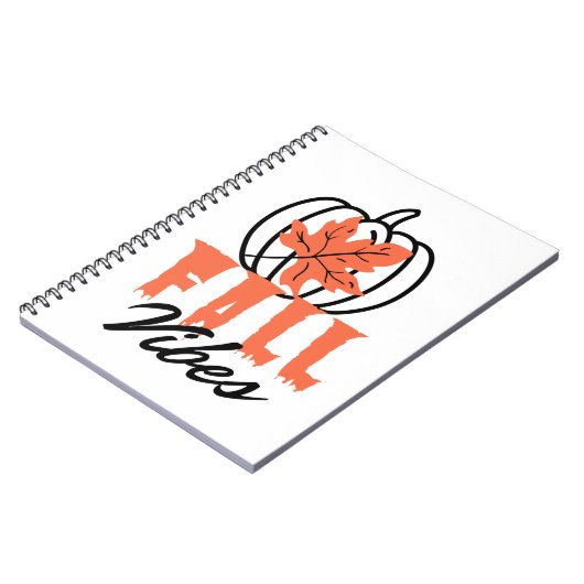 Herfst Vibes Notitieboek (Linkerzijde)