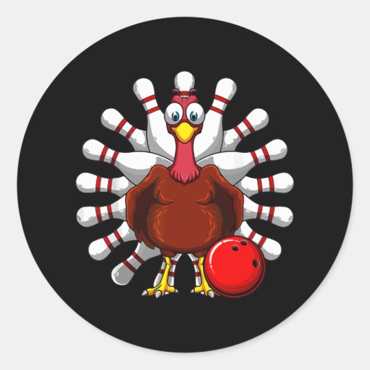 Herfst Vibes Thanksgi Ronde Sticker (Voorkant)