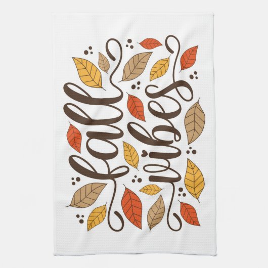 Herfst Vibes Theedoek (Verticaal)