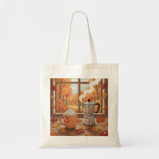 Herfst Vibes Tote Bag (Voorkant)