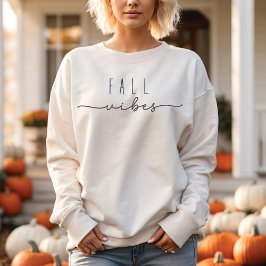 Herfst Vibes Trendy Minimalist Trui