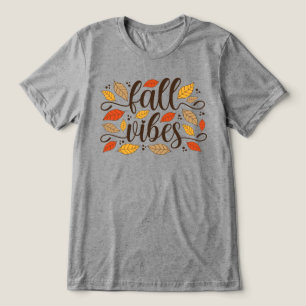 Herfst Vibes Tri-Blend Shirt