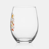 Herfst Vibes Wijnglas Zonder Voet (Links)