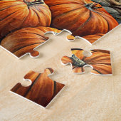 Herfst Village Street Puzzel (Zijkant)