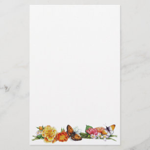 herfst vlinderbriefpapier briefpapier