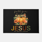 Herfst voor Jezus, Hij verlaat nooit de deurmat (Voorkant)