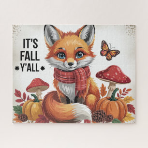 Herfst Vos Legpuzzel